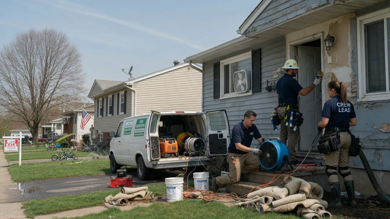 Flood Cleanup in Courtland, MS near me