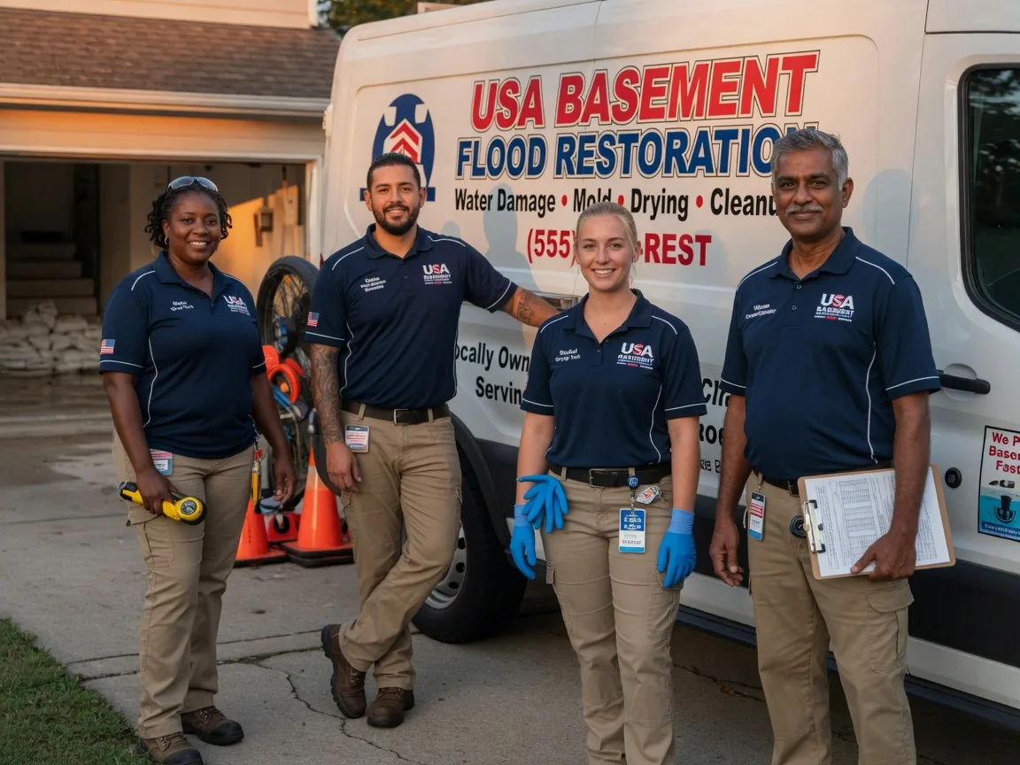 Basement Flood Cleanup company in Courtland, MS