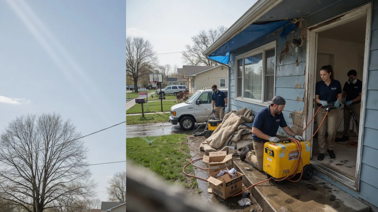 Basement Flood Cleanup in Courtland, MS near me
